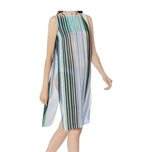 Clover Canyon Women’s Striped Eclipse Cover-Up Sz-Medium